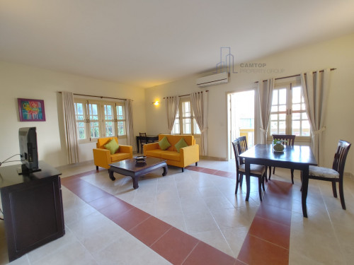 2 bedrooms Modern apartment with gym for rent in Toul Kork, nearby Thaihout Supermarket