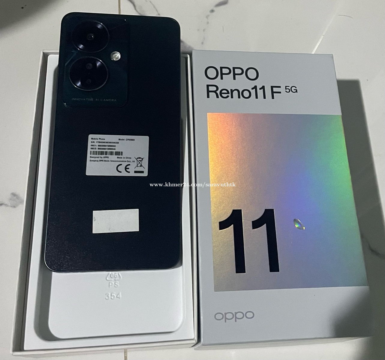 OPPO Reno 11F 5G Price $250.00 In Kouk Khleang, Cambodia - SaraVuth Tk ...