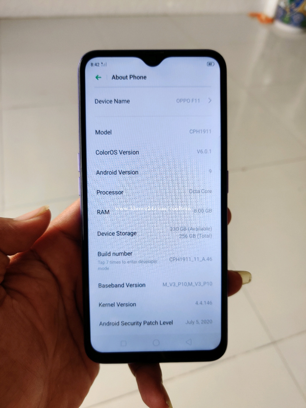 OPPO F11 RAM8 256G Price $55.00 in Boeng Keng Kang Bei, Cambodia - Ooo ...