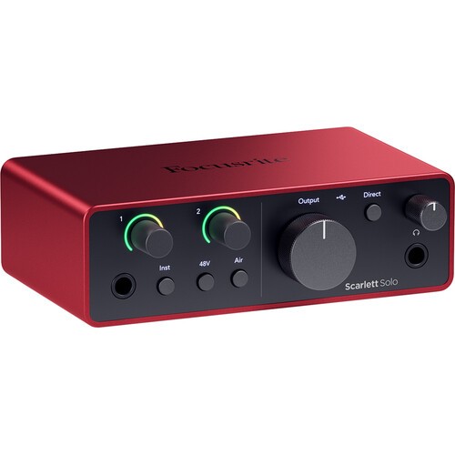 Focusrite Scarlett Solo 4th Generation