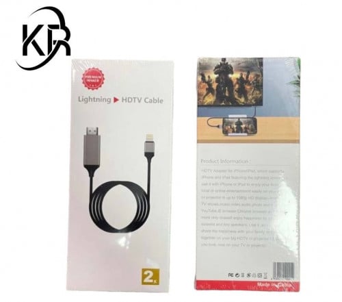 Cable iPhone to HDMI  2m