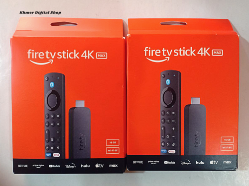 Fire TV Stick 4K Max streaming device, Wi-Fi 6, Alexa Voice Remote (includes TV controls)