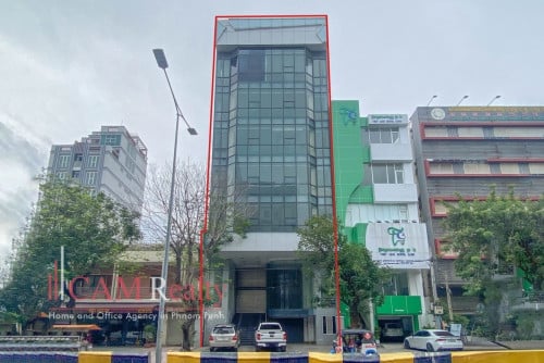 6 Floor Commercial Building For Rent in Tuek L’ak Ti Muoy