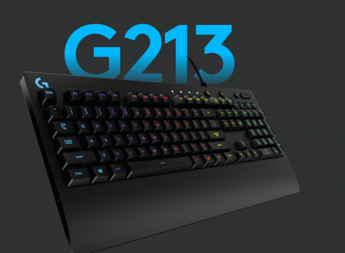 Logitech G213 Prodigy Gaming Keyboard with RGB