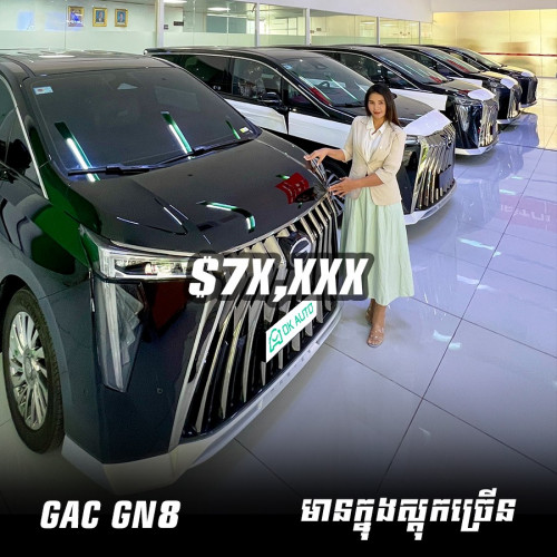 GAC GN8 Master VIP Full Option 2025 រថយន្តប្រភេទ Global Spec ( បញ្ចាក់ : ឆ្នាំ 2025 )