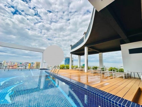 Big one bedroom for rent with fully furniture