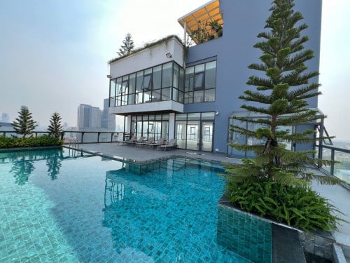 Condo 2 bedroom for rent at Toul Kork