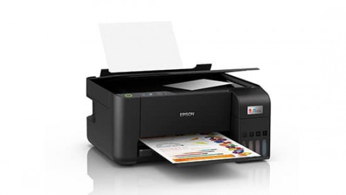 Printer Epson L3210(ដែលមានមុខងារ/Print/Scan/Copyពណ៍និងសរខ្មៅ)