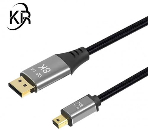 Cable DP 1.4 and small DP 8K (2 meter)