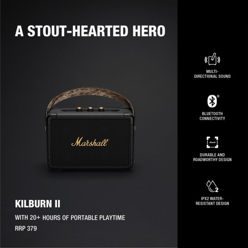 Marshall Kilburn II + 1 Year Official Warranty