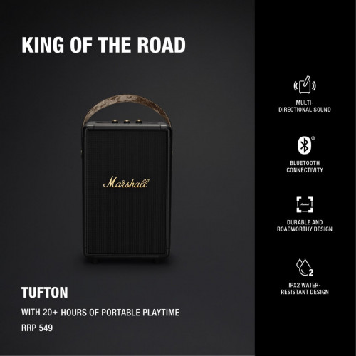 Marshall Tufton + 1 Year Official Warranty