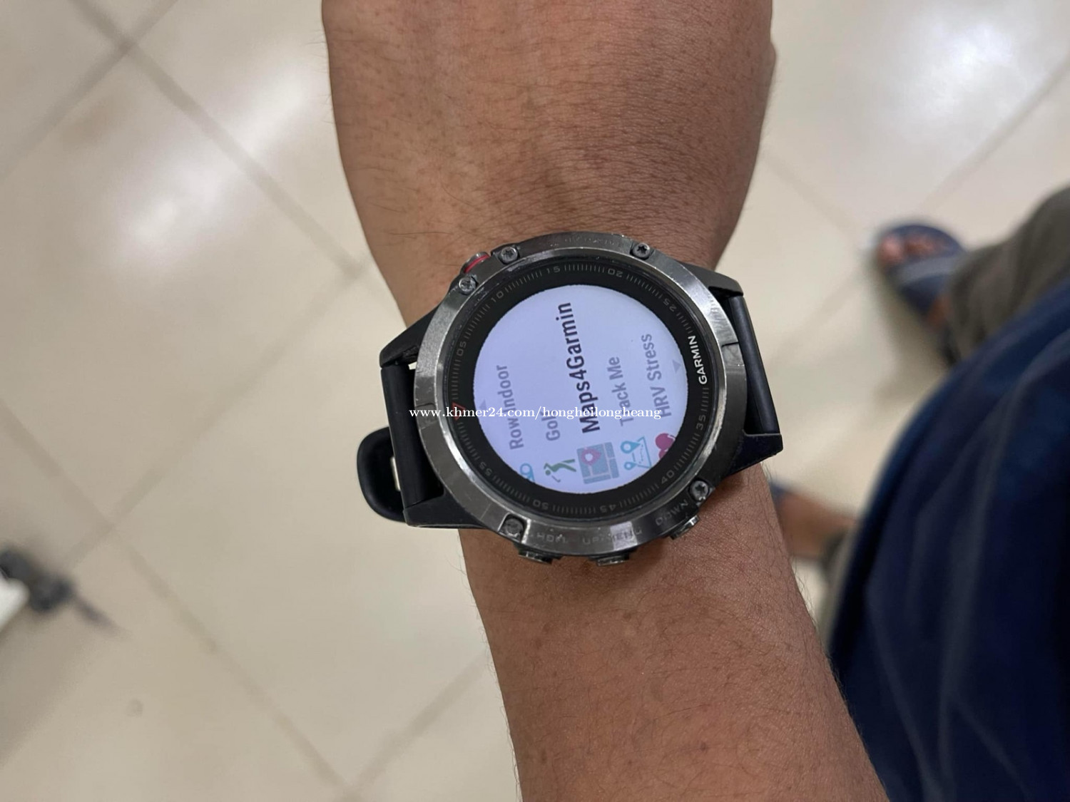 Garmin fenix 5 gps 230.00 Hongheilong Heang Khmer24