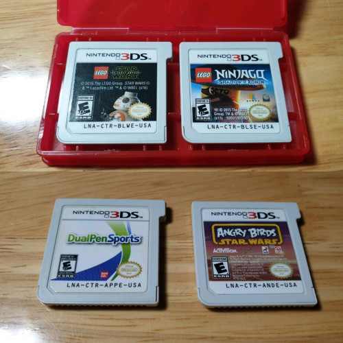 Original 3DS Games Card (USA Region) for Sale 4 for 22$.