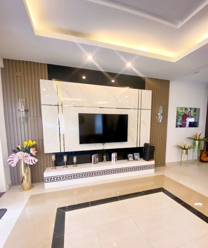 Twin Villa for rent โin Borey Phnom Penh Thmey Sen Sok๐