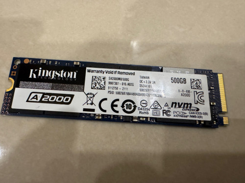 M.2 Kingston 500GB