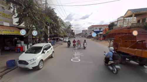 ដីអាជីវកម្មលក់លើផ្លូវទ្រីហេង - Commercial Land For Rent On Street TRY HENG