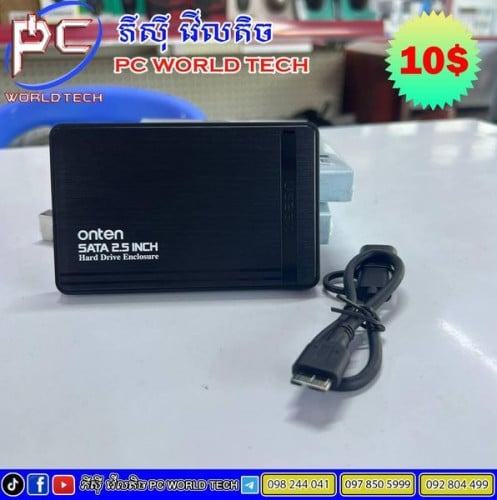 External Case 2.5 HDD ๐SATA 2 in 1