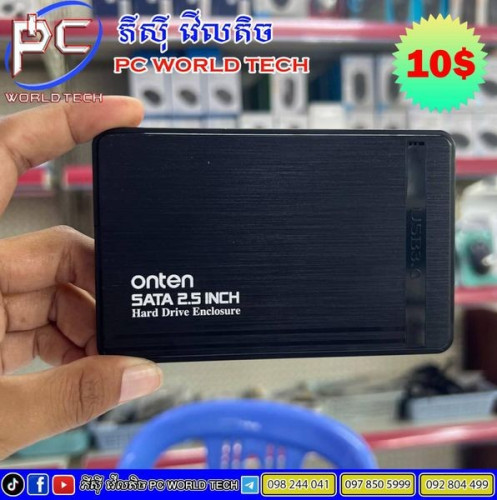 External Case 2.5 HDD ๐SATA 2 in 1