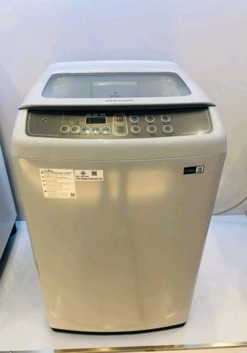 មានលក់ម៉ាស៊ីនបោកគក់ Samsung 7.5 kg ថែមជើង