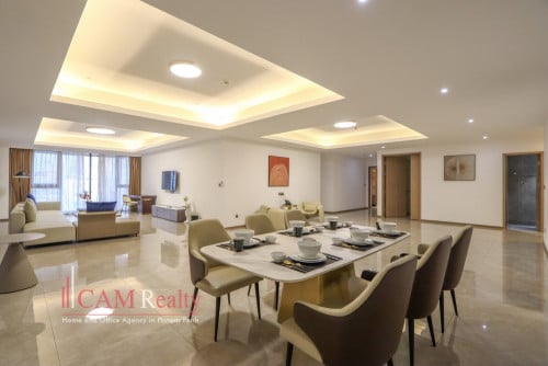 3 Bedroom Serviced Apartment For Rent in 7 Makara | Phnom Penh