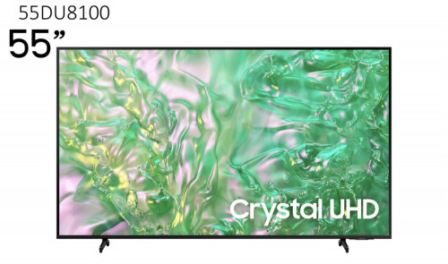 New Samsung Crystal UHDTv 4K 55"DU8100 430$