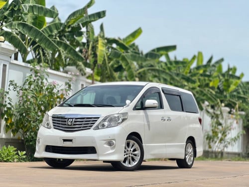 TOYOTA ALPHARD 2010 HALF FULL 