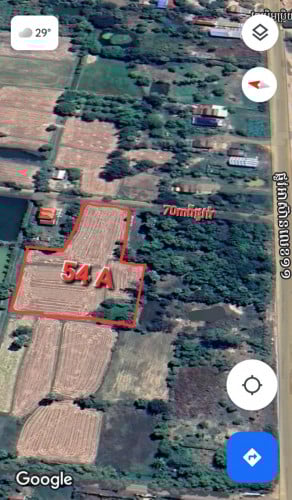 ដីលក់ 54A ជិតផ្លូវធំ តម្លៃ28500$ចរចា