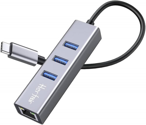 Connector(205) Type-C to USB 3.0 x 3 / Network