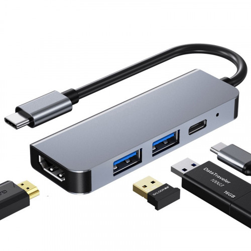 Connector(215) Type-C 4 in 1 / USB 3.0/ HDMI / USB-C