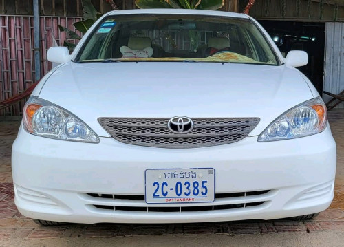 Camry 2002 LE ឡានស្អាត លះបងប្អូន អត់បុកប៉ះទឹកថ្នាំនៅសុីន