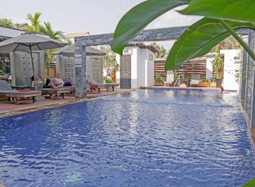 Marvellous 15 – Bedroom Boutique Hotel for Rent in Siem Reap – Svay Dangkum (POOL)