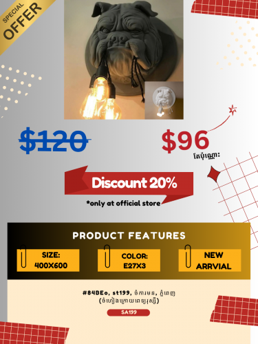 ម៉ូតអំពូលដេគ័រ ស្អាតៗ មានស្តុក 🔥✨