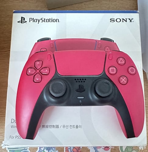 លក់បន្ទាន់ PS5 Disc Edition 98% + ដៃក្រហម + ហ្វ្រីហ្គេម2