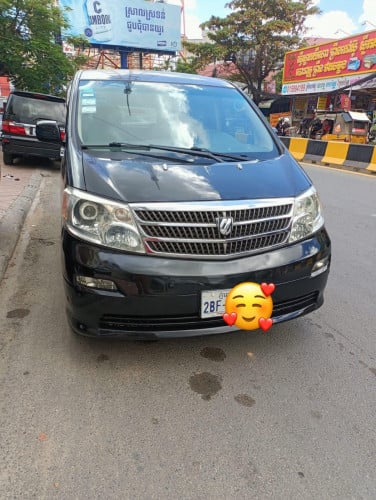 Alphard 2004 p1 v6 ឡានស្អាត តំលៃ17900ចចារ