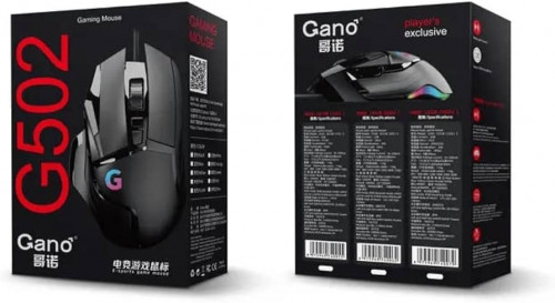 WTS Gano G502 Gaming mouse