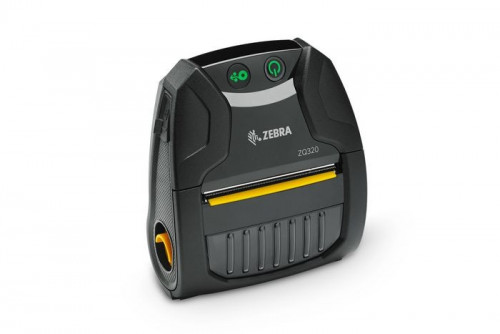 ZEBRA Direct Thermal Mobile Receipt Printer ZQ320 Plus; Bluetooth 4.X, No Label Sensor, Outdoor Use