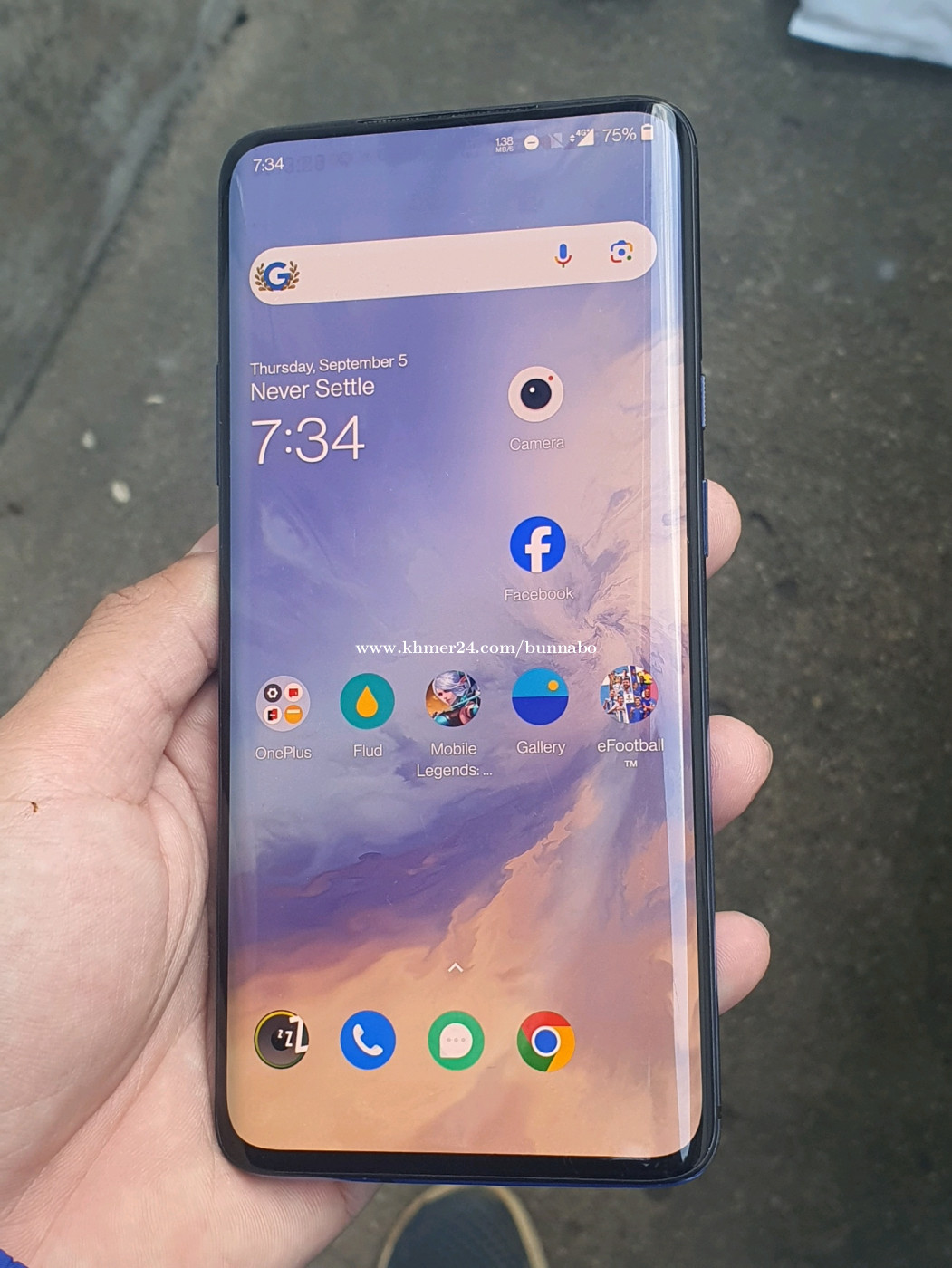 Oneplus 7 pro, Global sim2 128G price $90.00 in Voat Phnum, Doun Penh,  Phnom Penh, Cambodia - bunna bo | Khmer24.com