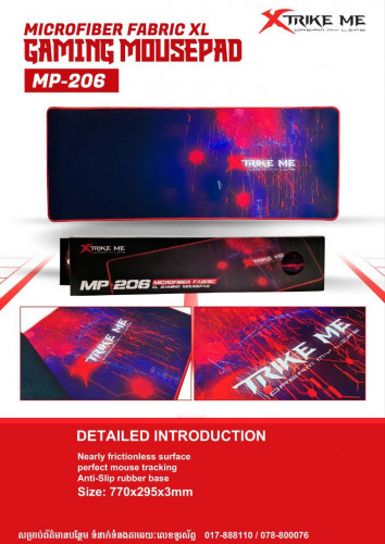 Mouse pad Gaming MP-206 មានស្ដុកបងៗ\ud83d\udc81\ud83c\udffb‍\u2640\ufe0f\u2705