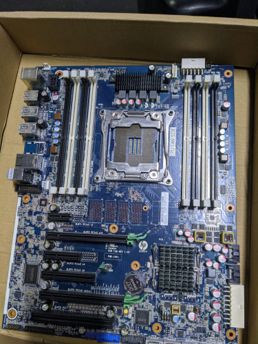 លក់ motherboard hpz440 68$ support xeon E5 v3 V4