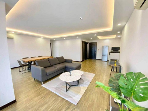 Nice four bedroom for rent with fully furniture๐