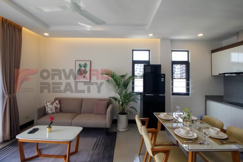 1 Bedroom apartment with Swimming Pool and gym for rent in BKK3 Area (Toul Sleng)