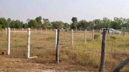 លក់បន្ទាន់ ដីខាងកើត1គ.ម វត្តអង្គព្រលឹង ក្រុងឧដុង្គម៉ែជ័យ