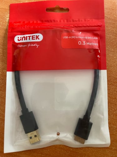 USB to Micro-B(M) Cable