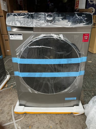 SHARP ESFV8058 (ម៉ាស៊ីនបោកគក់ចំណុះ 8kg /8Kg washing machine