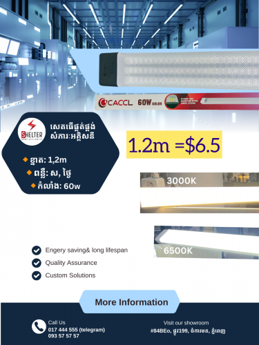 ប្រភេទអំពូលLEDមានគ្រប់ខ្នាត💥💯