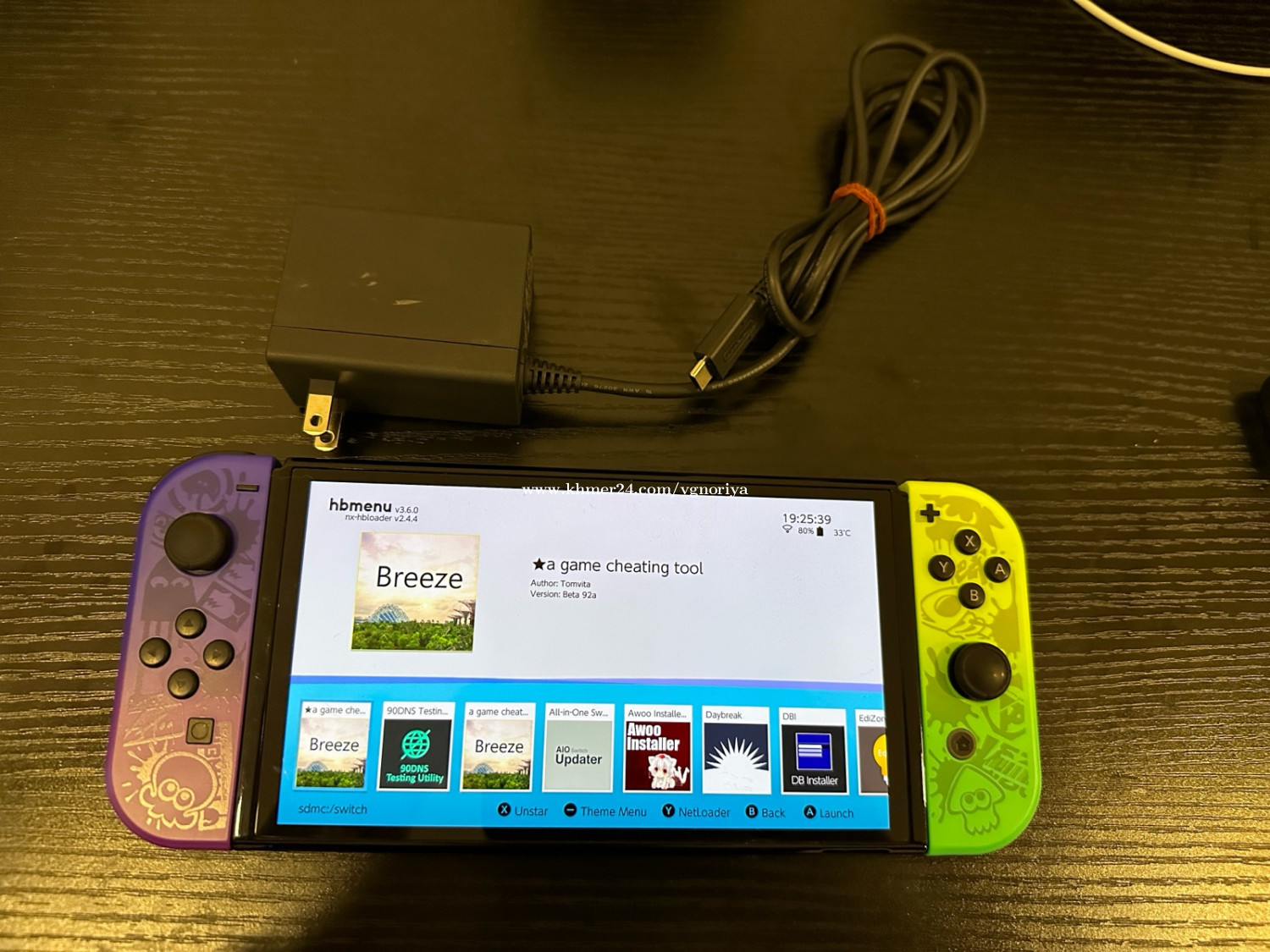 Switch OLED Jailbreak 64gb internal + 32gb sd card Price 155.00 in