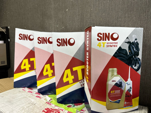 SINO OIL សម្រាប់ម៉ូតូអូតូ និងចង្កិះលេខតម្លៃគិតជូនតែ 8$ 1set