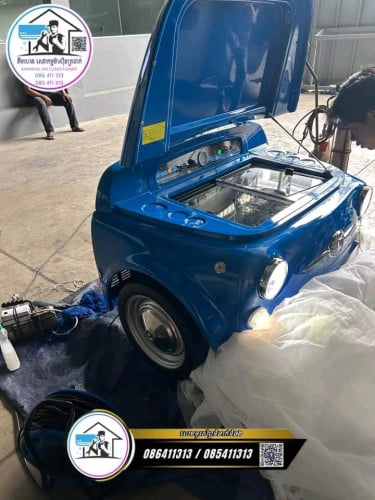 ជួសជុលទូរទឹកកកប្រភេទក្បាលឡានមានបញ្ហាលិចហ្គាសយកអីវ៉ាន់ផ្សារទៅធ្វើដល់ទីកន្លែងជូនភ្ញៀវ