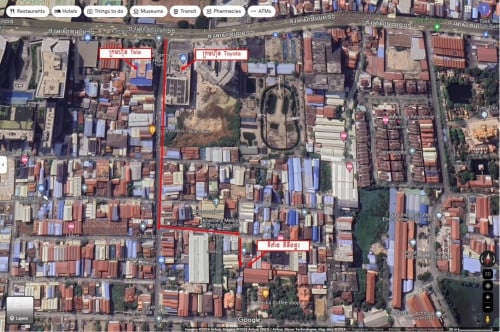 ដីនឹងផ្ទះលក់ ម្តុំ សាលាសង្កាត់ទឹកថ្លា តម្លៃចរចា