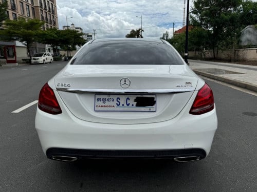 C300 4 Matic 2015 White Cherry Interior លក់